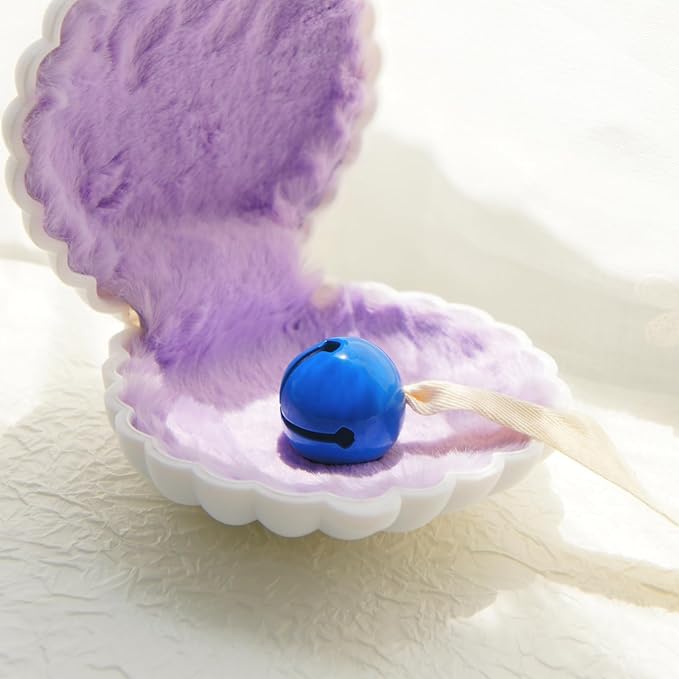 Blue Bell with Ribbon, Montessori Baby Toy