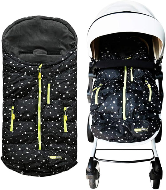 BGX Wipcream Waterproof Baby Stroller Sleeping Bag,Infant Wearable Stroller Blanket Winter Outdoor Tour Keeping Your Baby Warm,Star