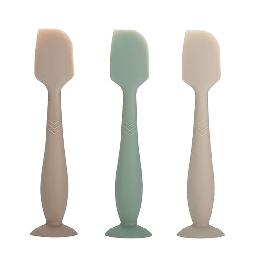 Baby Diaper Cream Spatula, 3 pack Baby Butt Paste Spatula, Diaper Cream Applicator for Newborn Babies, Diaper Cream Brush Suitable for Aquaphor Desitin