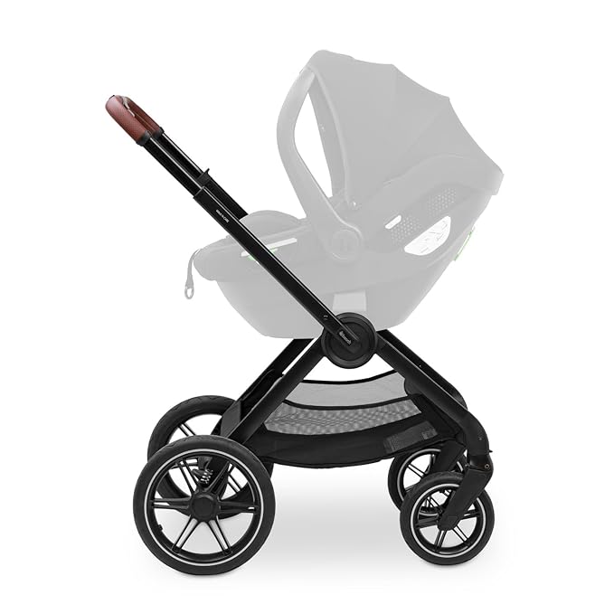 Hauck Universal adapter for Walk N Care stroller for mounting baby seats with Maxi Cosi holder and Hauck Drive N Care - 1 Pair (black), plastic