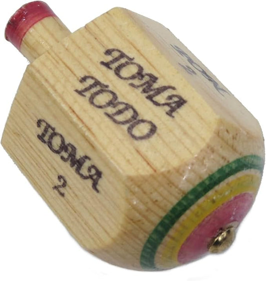 Leos Imports Toma Todo Pirinola Spinning Top Mexican Game