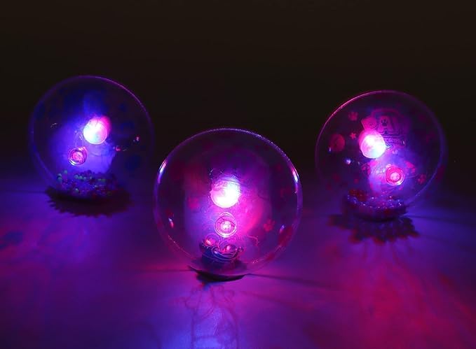 Toyland® Pack of 3 - Paw Patrol 8cm Light Up & Shake Balls – Paw Patrol Baby Toys - Toddler Sensory Toys - Suitable from 18 Months +