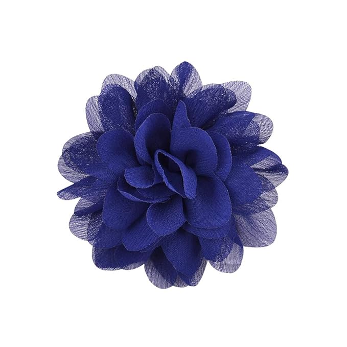 30pcs Baby Girls Alligator Hair Clips Chiffon Flower Hair Barrettes Accessories for Kids Toddler Teens