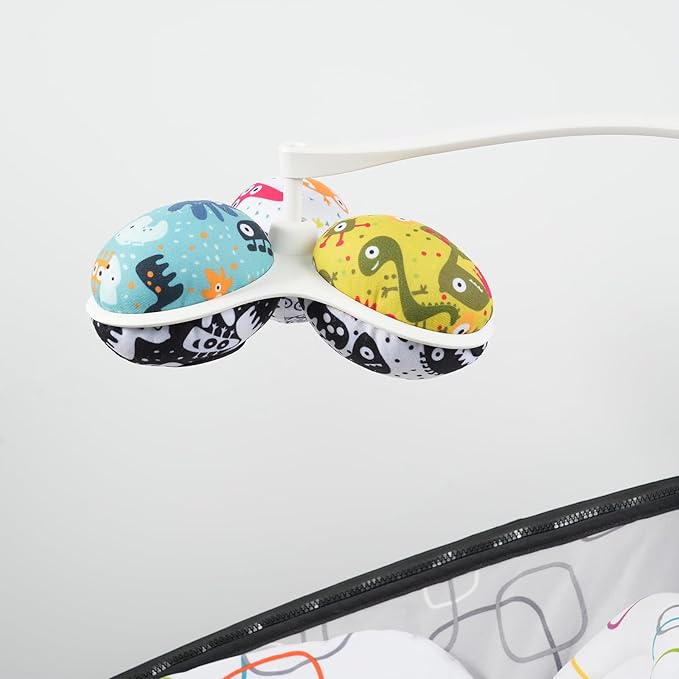 The Replacement Balls (for Mamaroo Swing) Offer More Interaction and Reversible Ball Options to Complement The Multi-Coloured with MamaRoo Cradle in a Set of 3 Balls ﻿