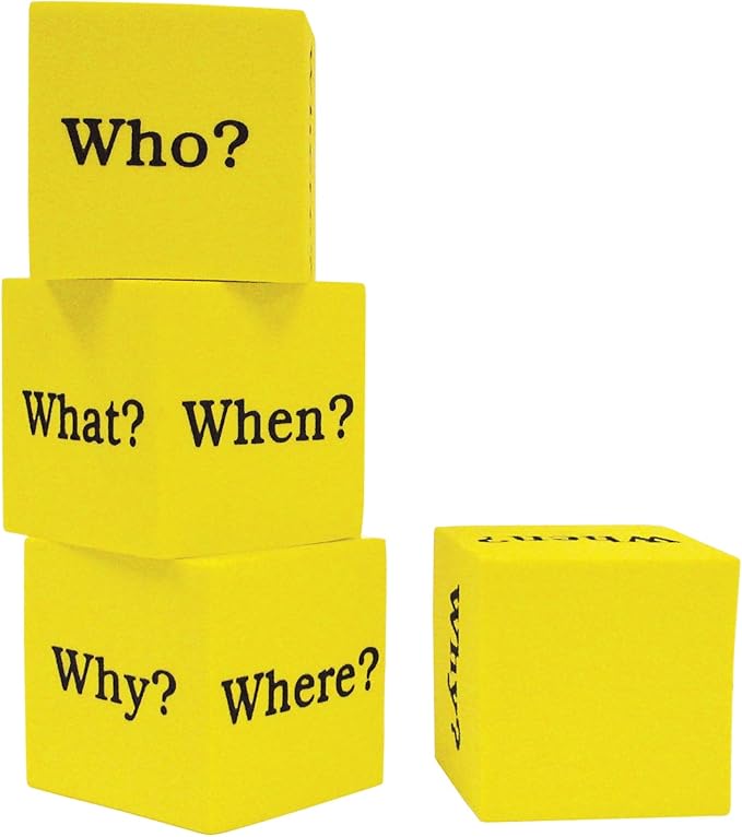 Teacher Created Resources Foam QUESTION Cubes