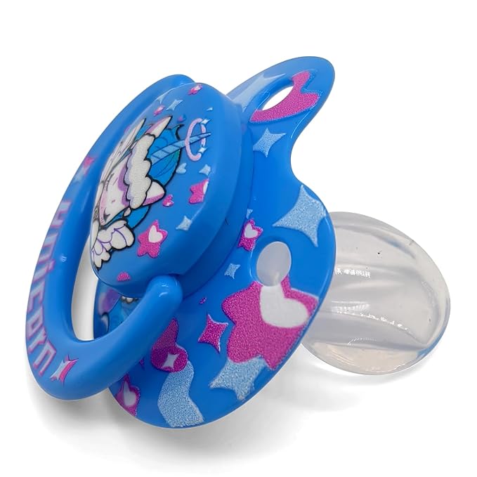 Big Shield Adult Pacifiers for Sleep: Pacifier for Adult with Paci Clips