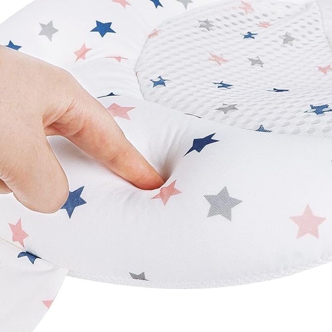 Baby Bath Seat Support Net Soft Infant Bathing Seat Support Mat Suspension Shower Pad Adjustable Non-Slip Newborn Bathtub Sling Mat Baby Sink Bather Tub Shower Net Bathtub Sit Up Mesh 0-6 Month