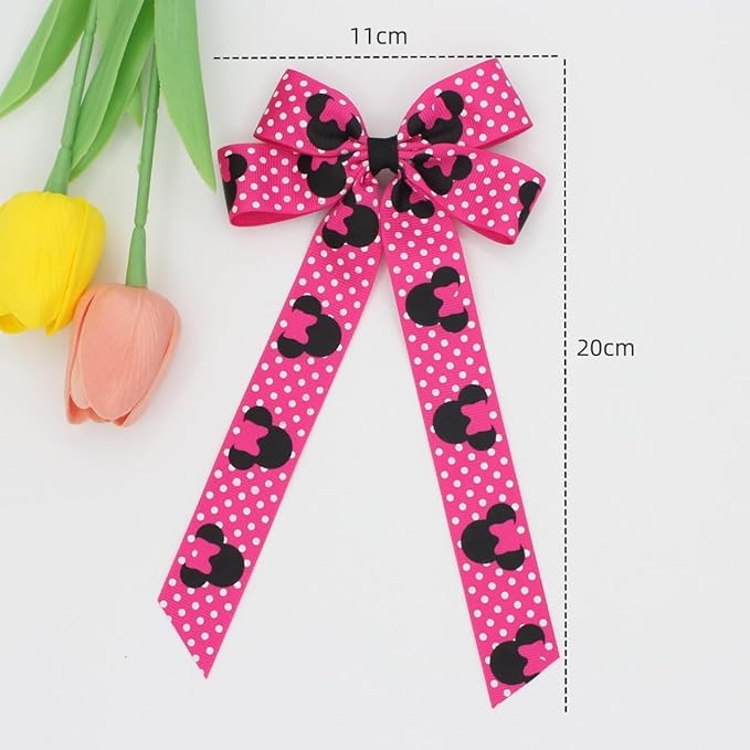 Strawberry Snap Clips Baby Girls Fruit Hair Bow Clips Strawberry Hair Ring Tie BBW24 (Set-K)