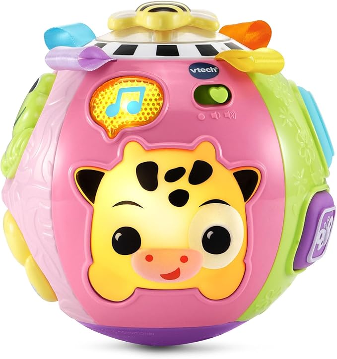 VTech Baby On-the-Moove Activity Ball with Textures, Pink