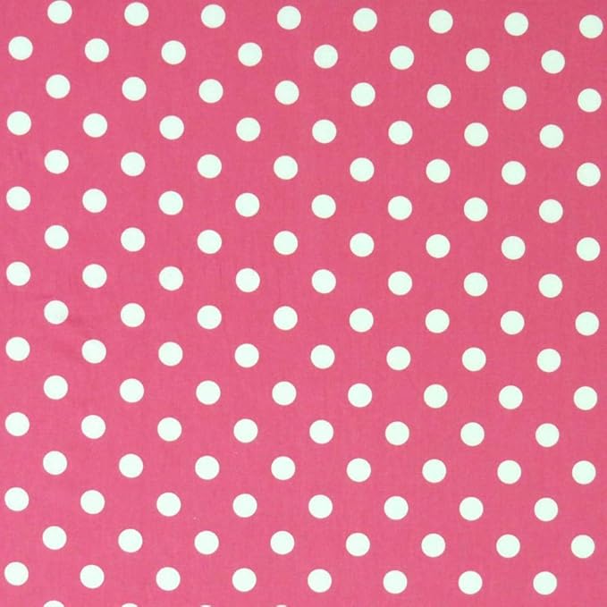 SheetWorld Fitted 100% Cotton Percale Pack N Play Sheet Fits Graco Square Play Yard 36 x 36, Polka Dots Pink, Made in USA