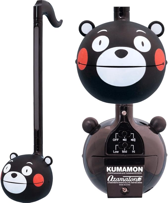 Otamatone [Kumamon] Bear Mascot Japanese Electronic Musical Instrument Synthesizer by Cube / Maywa Denki
