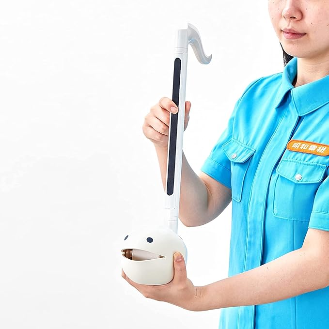 Otamatone Blue + White Electronic Musical Instrument Portable Synthesizer Collector's Set Deluxe + Regular 2 Pc Set