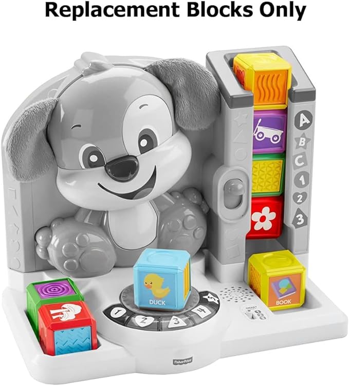 Replacement Parts for Fisher-Price Laugh & Learn First Words Smart Puppy - FFN33 ~ Replacement Blocks