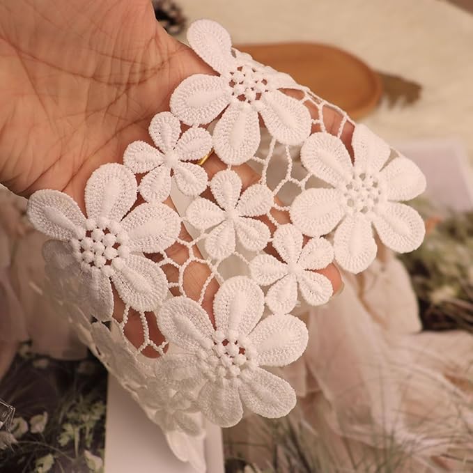 Baby Girls Lacy Bow Headband Soft Breathable Lace Hairband for Toddlers Infant Baptism Christening Beanie Cap Wide Turban Wedding Party Shower Gifts (Style 1)