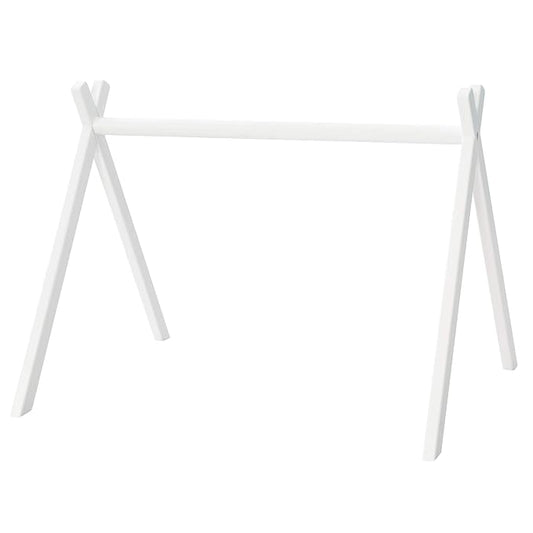 roba Montessori Babygym Wooden Baby Play Arch - Solid Play Arch - Promotes Fine Motor Skills - White