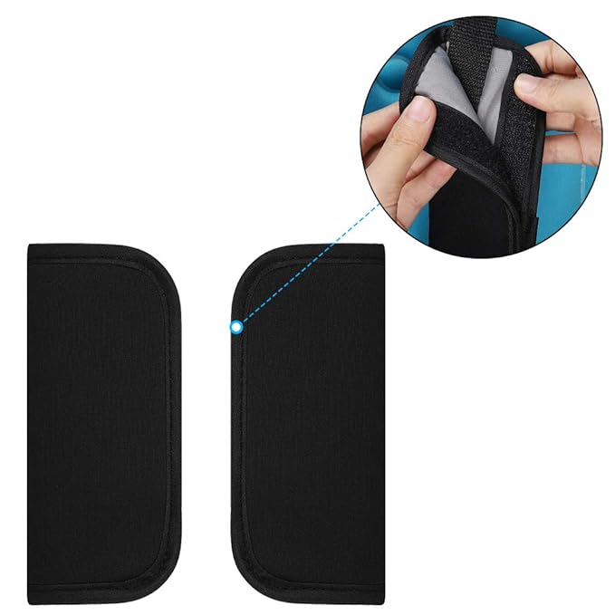 Accmor Car Seat Straps Shoulder Pads Suit, Stroller Belt Covers for Baby Kids,Car Seat Strap Covers for Car Seats, Pushchair, Stroller Belts