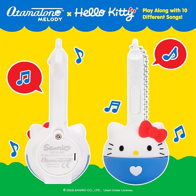 Otamatone Melody Hello Kitty and Friends Electronic Portable Music Instrument/Synthesizer Toy from Japan by Maywa Denki [English Instructions] - Hello Kitty