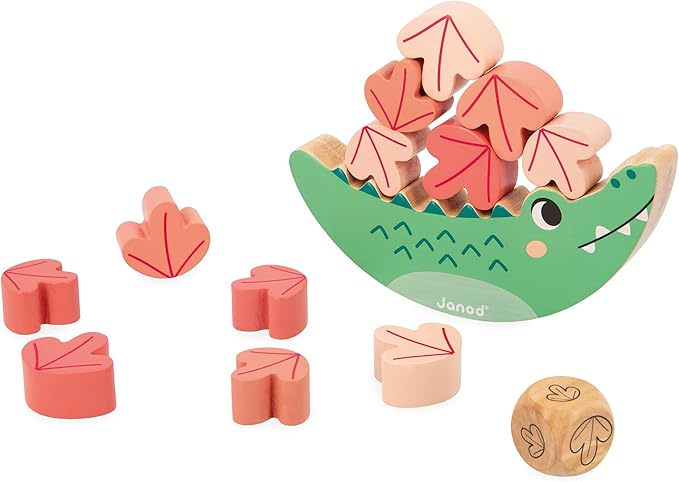 Janod - Baby Play Box - from 24 Months - Stimulus Toys with Puzzle and Children's Manual Activities - Children 2 Years Old - Activity Toys and Psychomotor Development - J04065