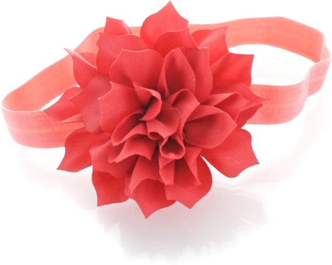 My Lello Petal Flower Headbands Baby - Girls - Toddler Stretchy Elastic Pair