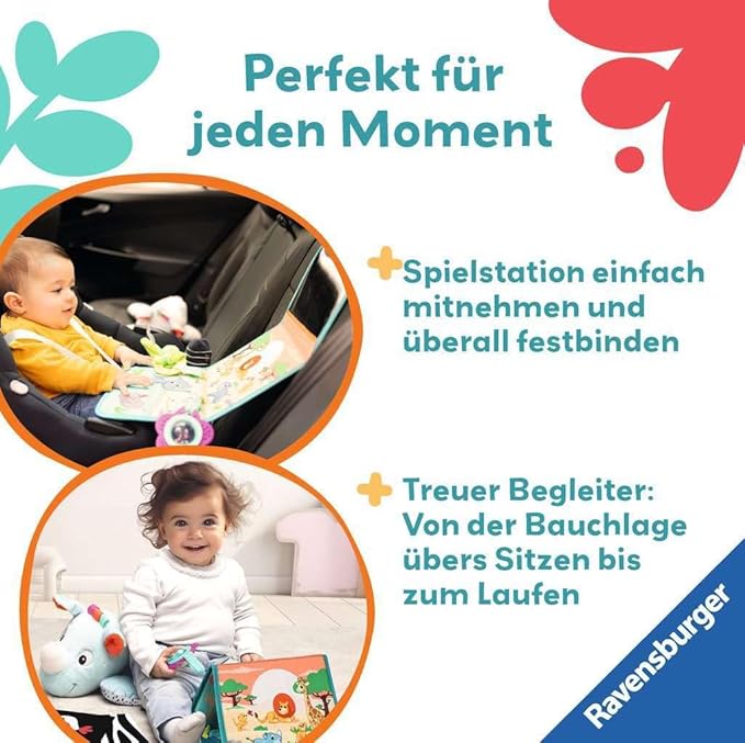 Play+ Nashorn Spielkissen (für Die Bauchlage)