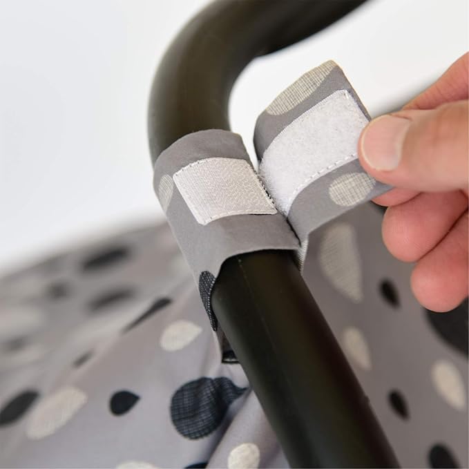 Travel Bug Full Coverage Car Seat Cover - Baby Canopy Cover - UPF 50+