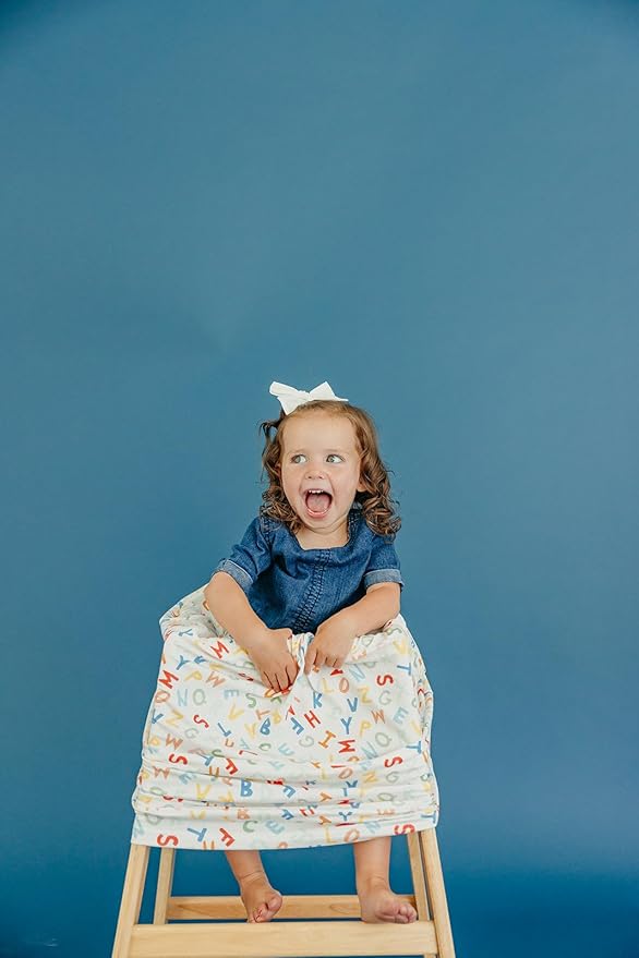 Copper Pearl Multi-Use Cover: Car Seat Covers, Nursing Cover, and Stroller Cover for Sun - Stretchy Fabric, All-Season Use, Stylish Designs, Easy Access for Moms - Webster