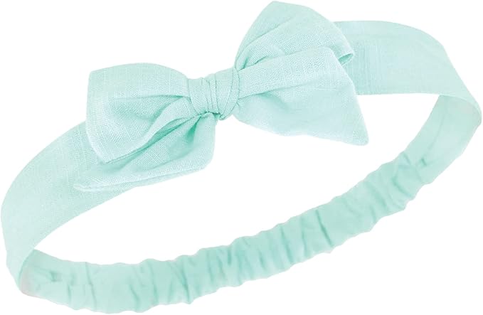 Hudson Baby Cotton and Synthetic Headbands, Size 0-24 Months