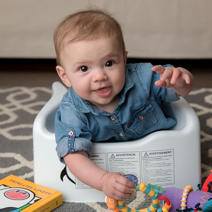 Tumzee Tummy Time Incline Tool | Includes Comfort Pad | Frees Arms for Play | Develops Infant Neck | Shoulder & Back Muscles | BPA & Phthalate-Free