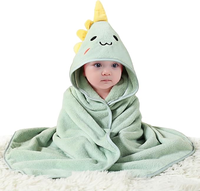 31 * 31 in Baby Bath Towels with Hood,Hooded Towels for Toddlers 1-3, Toddler Girl Boy Robe,Baby Towel, Infant Kids Towels for Newborn Babies,Toallas de Baño para Bebe