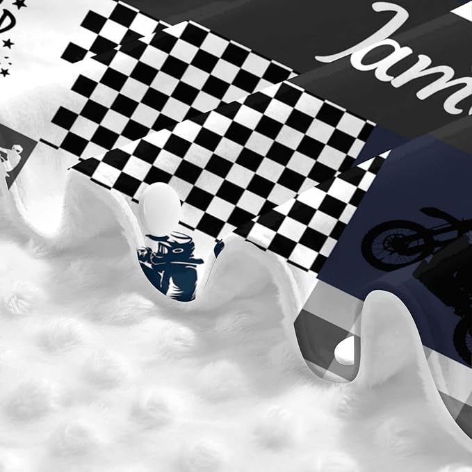 Personalized Dirt Bike Black Baby Car Seat Canopy for Babies with Name, Custom Motocross Baby Car Seat Covers for Boys, Opening Minky Nursing Breastfeeding Cover Infant Carseat Canopies for Newborn