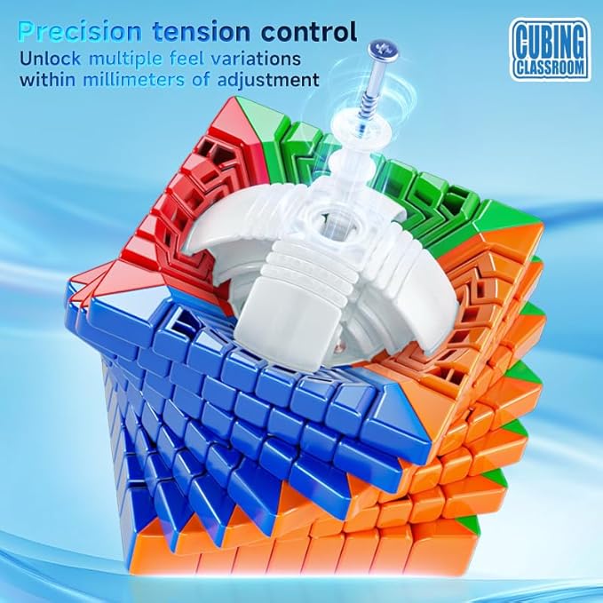 Bukefuno MoYu Meilong 8x8 V3 Speed Puzzle Cube MFJS 8x8 V3 Magic Cubes Stickerless Moyu Meilong 8x8x8 V3 2025 Cubing Classroom MF8 V3 Speed Education Toys
