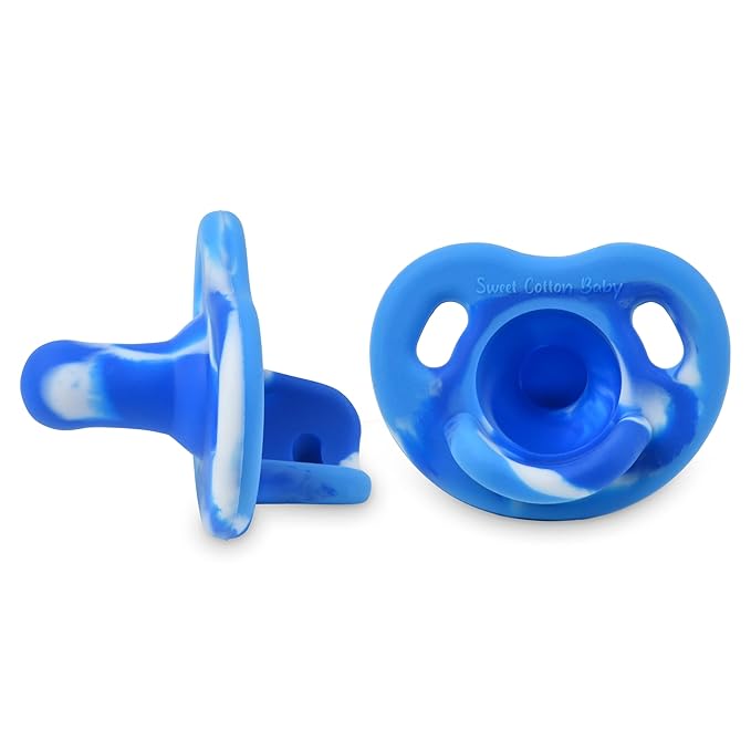 Pacifier – Soft Silicone – 0-36 Months – BPA Free – Natural Latch – Lightweight, Dishwasher Safe – for Newborns, Infants, Toddlers