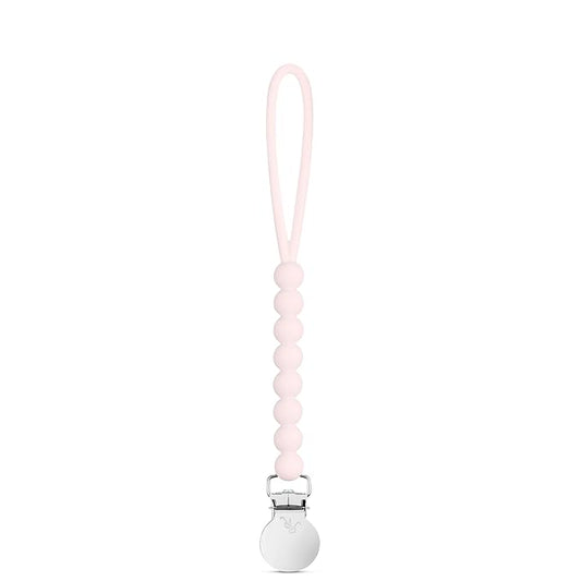 Ryan & Rose Cutie Clip Judy - Pacifier Clip Holder Silicone (Judy, Pink)