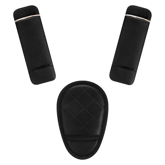 Accmor Car Seat Strap Pads Set for Baby Toddler Kids, Car Seat Strap Covers with Hip Support, Super Soft Seat Belt Covers Fits for All Car Seats, Pushchair, High Chair, Stroller