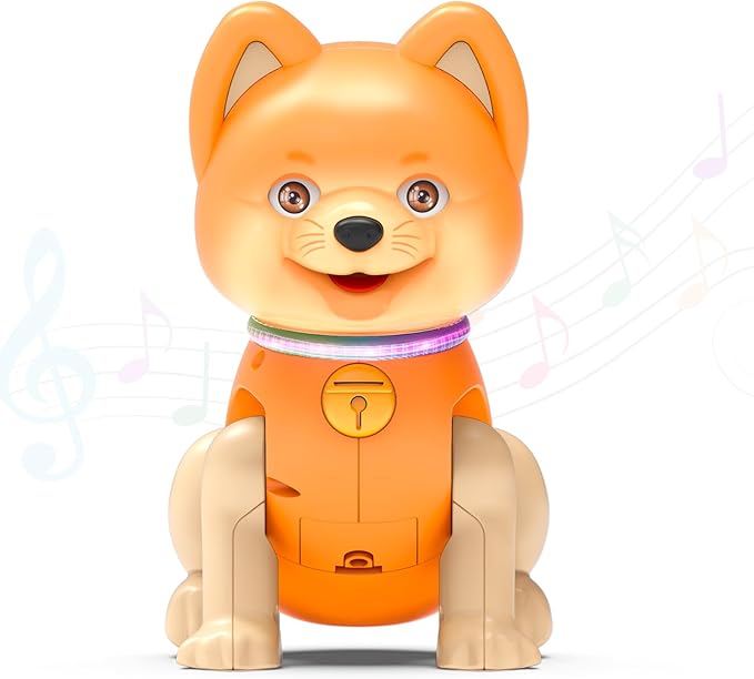 Crawling Baby Toys, Fun Tummy Time Toy for Toddlers with Music and Light, Interactive Walking Moving Sensory Toys for Infant Baby Girls and Boys, Birthday Gifts for Kids Boy Girl 3 4 5 6 7 8 Years