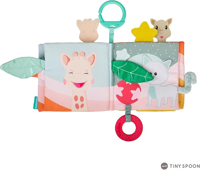 Sophie la girafe Discovery Book | 8 Pages of Activities | Awaken Baby's Curosity & Senses