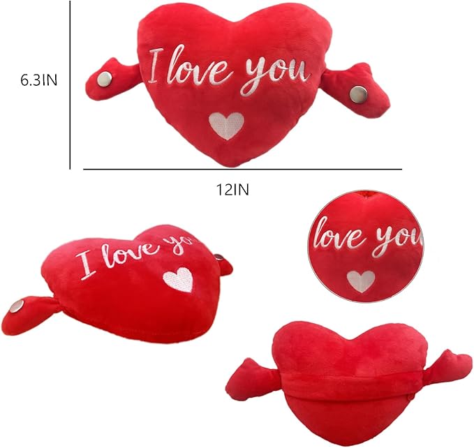 Baby Musical Sensory Toy,nteractive Musical Plush Toy with Sounds，Sensory Activity Learning Educational Kid Toy,Fun Christmas and Birthday Gifts Suitable for Multiplayer Interaction (Heart)
