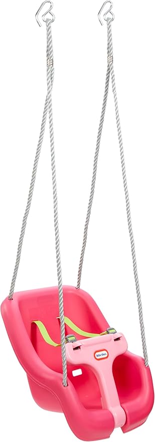 Little Tikes 650727M 2-in-1 Snug 'n Secure Swing 4pk Magenta