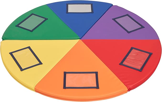 ECR4Kids SoftZone Picture Me Play Mat, Activity Mat, Assorted