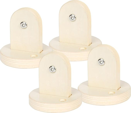 Small Foot Adapter for Espalier Adventure Wood, 4 Pieces, from 2 Years, 12485