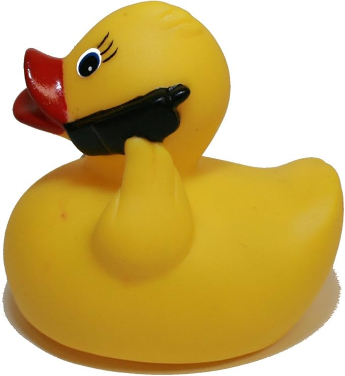Rubber Ducks Family on the Go Telephone Duck, Brand Toy Bathtub Rubber Ducks that Float Upright, Rubber Ducky Birthday on the Go Life Style Gift, All Dept. Goal Getters