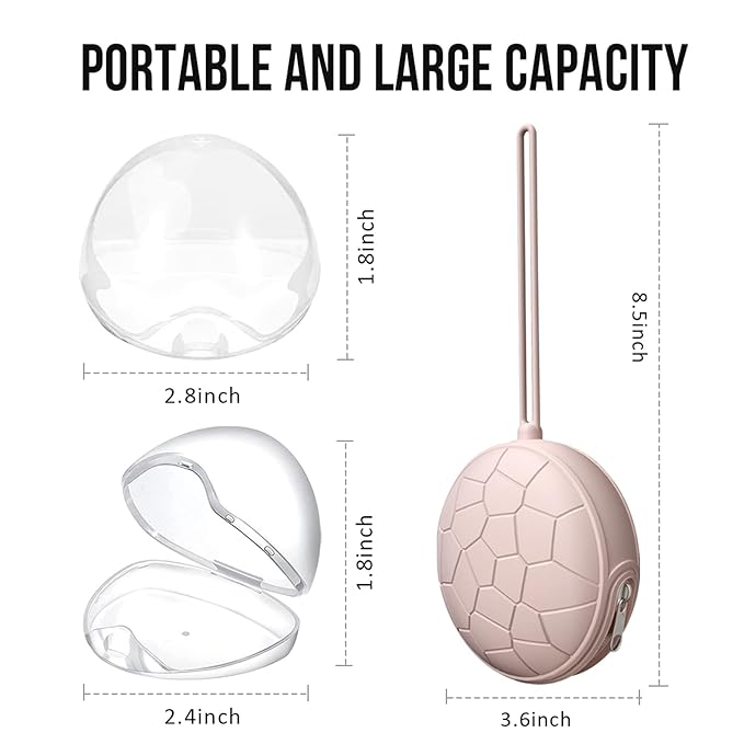 Smlpuame Pacifier Holder Case,BPA Free Portable Pacifier Storage Container,Silicone Baby Pacifier Cover Pouch for Diaper Bag Stroller,Travel Outdoor Activities,Easy to Clean(Grey)