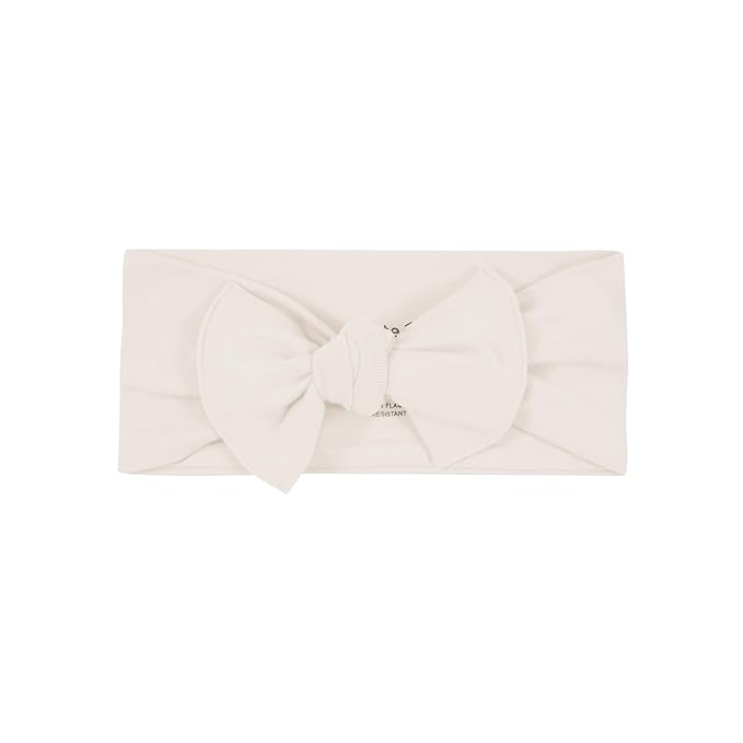 KYTE BABY Rayon Made From Bamboo Bow, (1-4T, Oat)