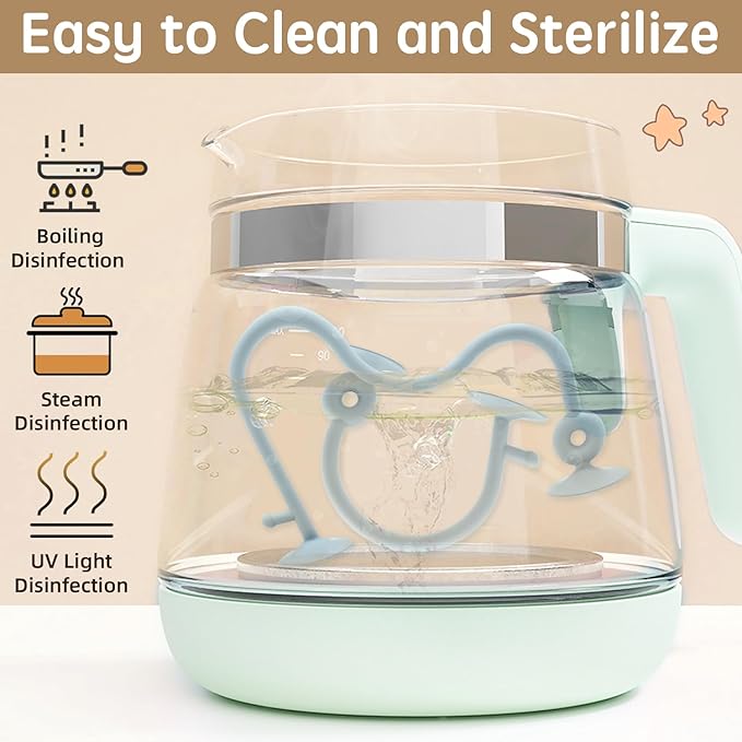Baby Sensory High Chair Suction Toys for Infant Toddlers 12 18 Months, Food Grade Silicone String with Oak Loop Montessori Educational Parent-Child Baby Bath Toy Gift for Birthday or Easter (Blue)
