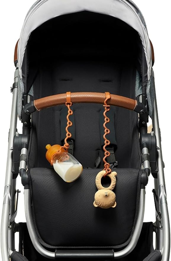 Smack Fun Toy Straps for Baby - Keep toy, bottle & pacifier off the floor