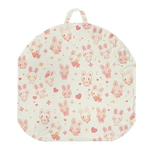 Newborn Lounger Cover, Reusable Infant Lounger Pillow Cover Stretchy Baby Lounger Slipcover Soft Infant Lounger Pillow Cover for Most Babies Rabbit