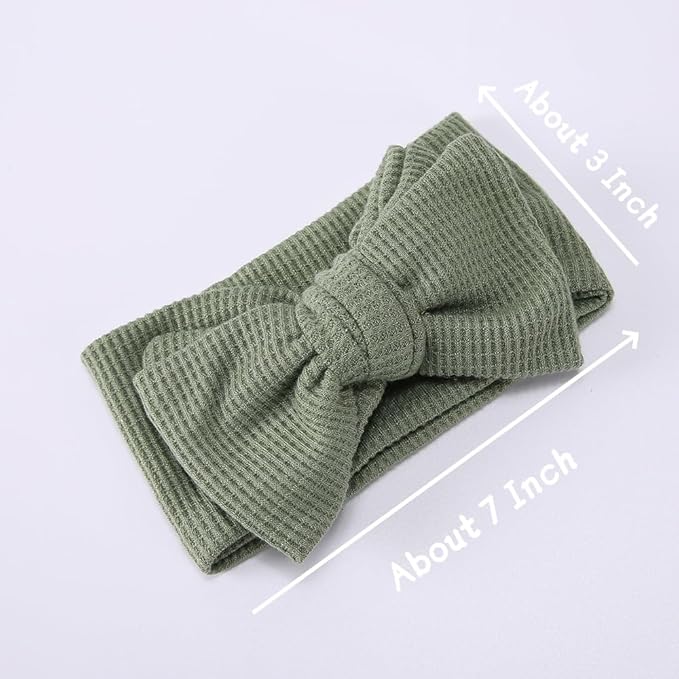 Baby Girl Headbands Nylon Bow Hair Accessories for Newborn Infants Toddlers (Y11, FZ)