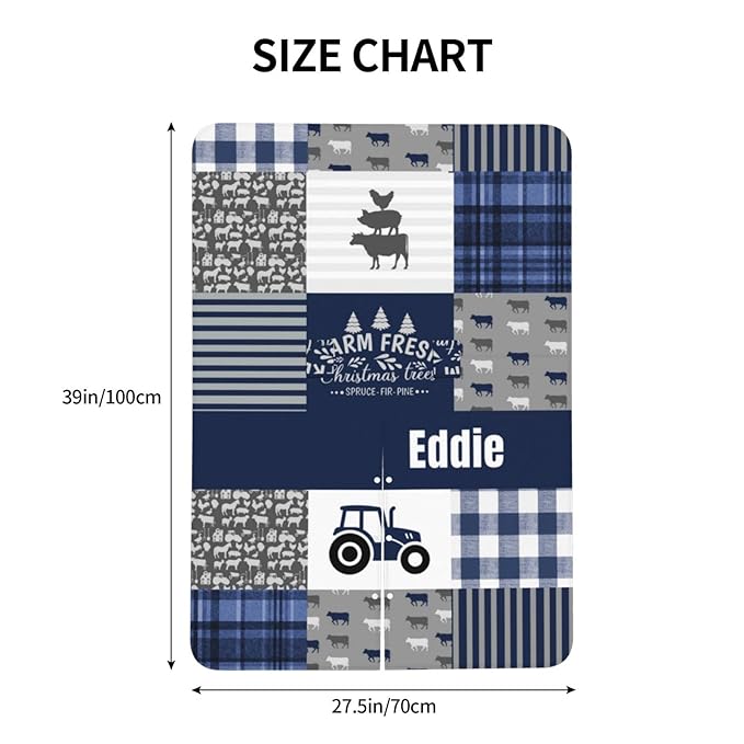 Personalized Farm Animals Baby Car Seat Canopy for Babies with Name, Custom Cow Baby Car Seat Covers for Boys, Opening Minky Nursing Breastfeeding Cover Infant Carseat Canopies for Newborn