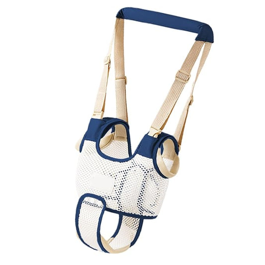 Generic Toddler Walking Harness - Toddler Walker Harness Belt Helper | Baby Learning to Walk Belt | Toddler Walking Harness Helper Assistant Protective Belt for Age 4-28 Month Toddler, Blue
