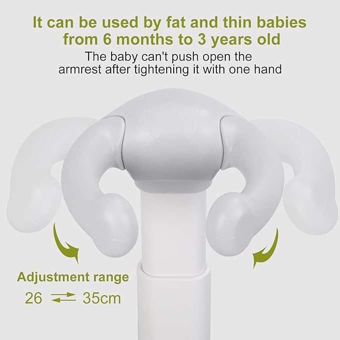 Adjustable Baby Shower Stand with Anti-Slip Base,Bath Shower Standing Support Stand,Portable Bath Helper Bath Support for Infants Portable Bath Helper for Baby 8-24 Months (PinkB)
